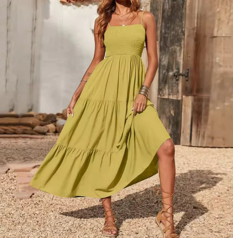 Eliadora – Elegant Tiered Maxi Dress