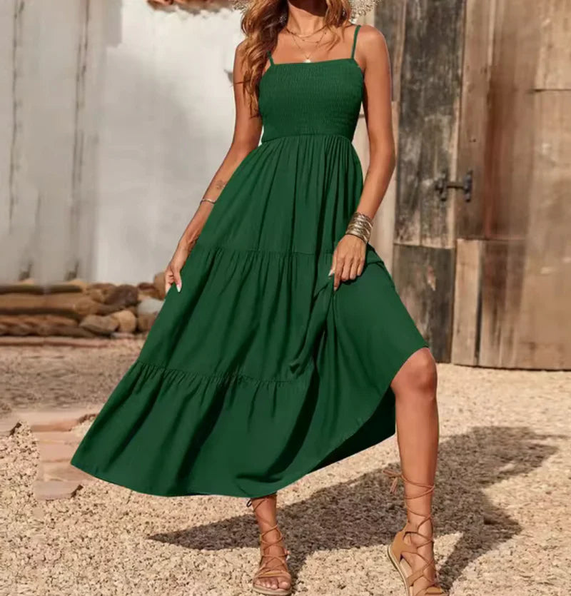 Eliadora – Elegant Tiered Maxi Dress