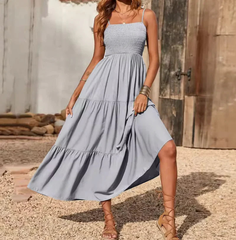 Eliadora – Elegant Tiered Maxi Dress