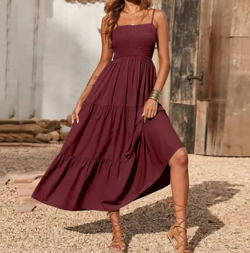 Eliadora – Elegant Tiered Maxi Dress