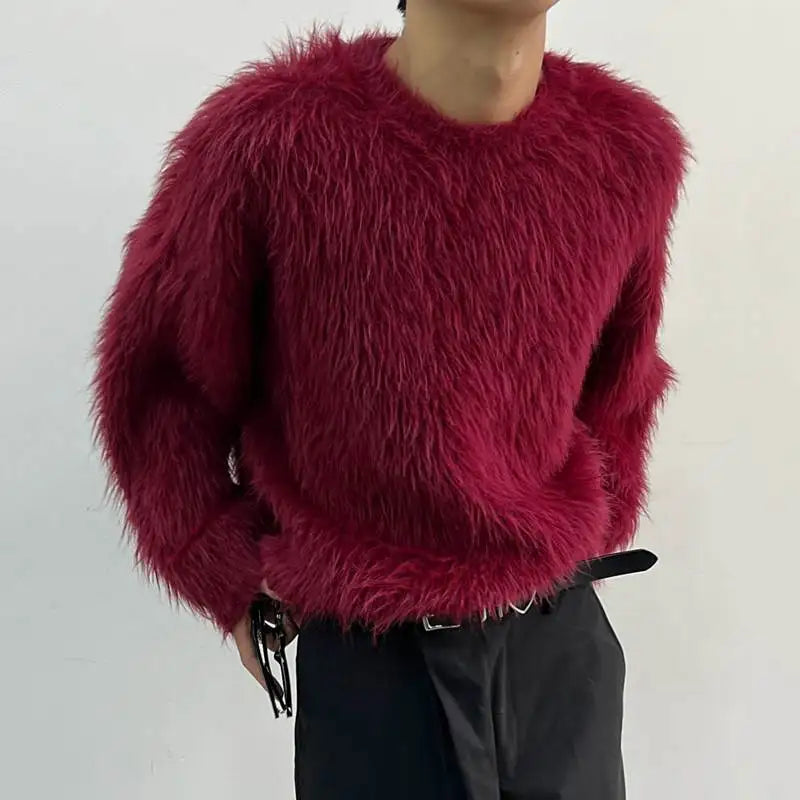 Frank - Luxury Long Sleeve Solid Color Sweater