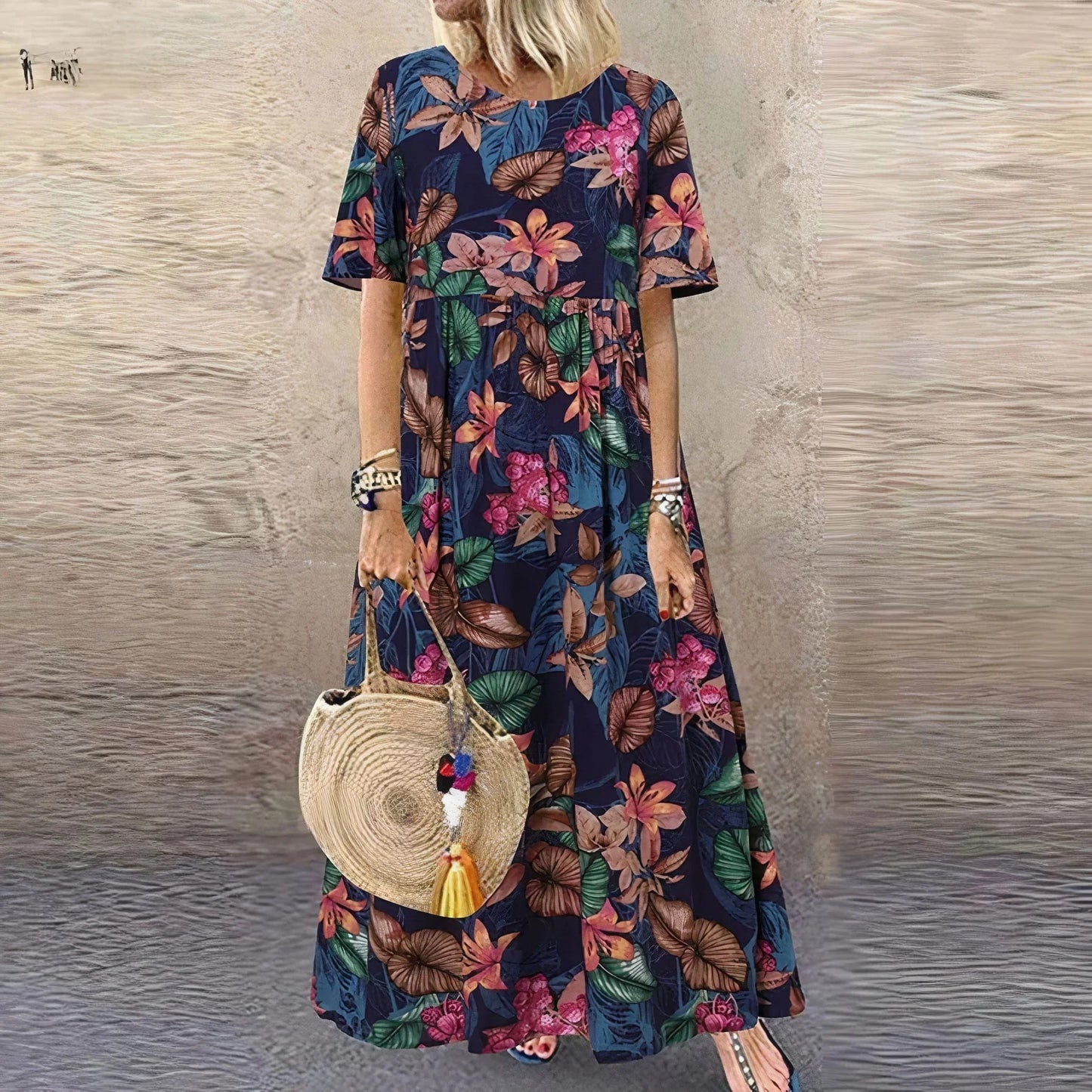 Juves – Boho Breeze Floral Maxi Dress
