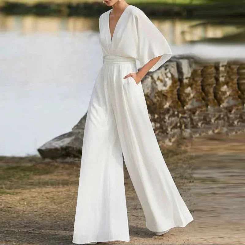Eowyn – Elegant wide leg jumpsuit