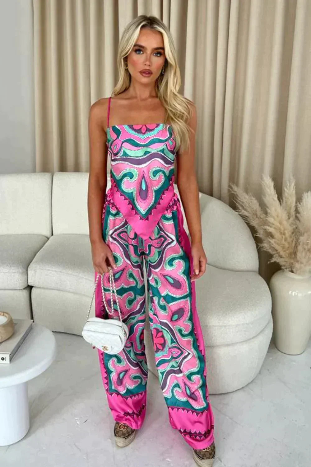 Ayalin – Vibrant Print Summer Set