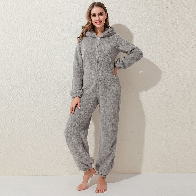 Tevia – Cozy Fleece Overall