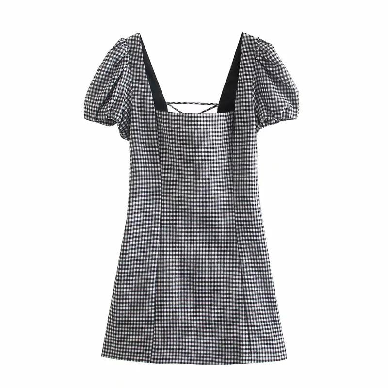 Melisandra – Cotton Gingham Dress