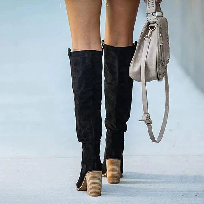 Maceline – Stylish Knee-high Boots