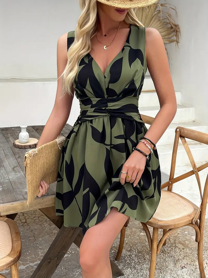 Pamela – Vibrant Sleeveless Dress