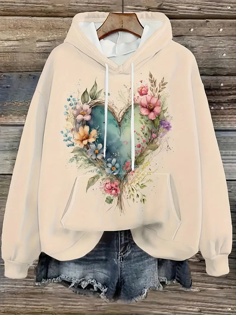 Jezebel – Floral Hoodie