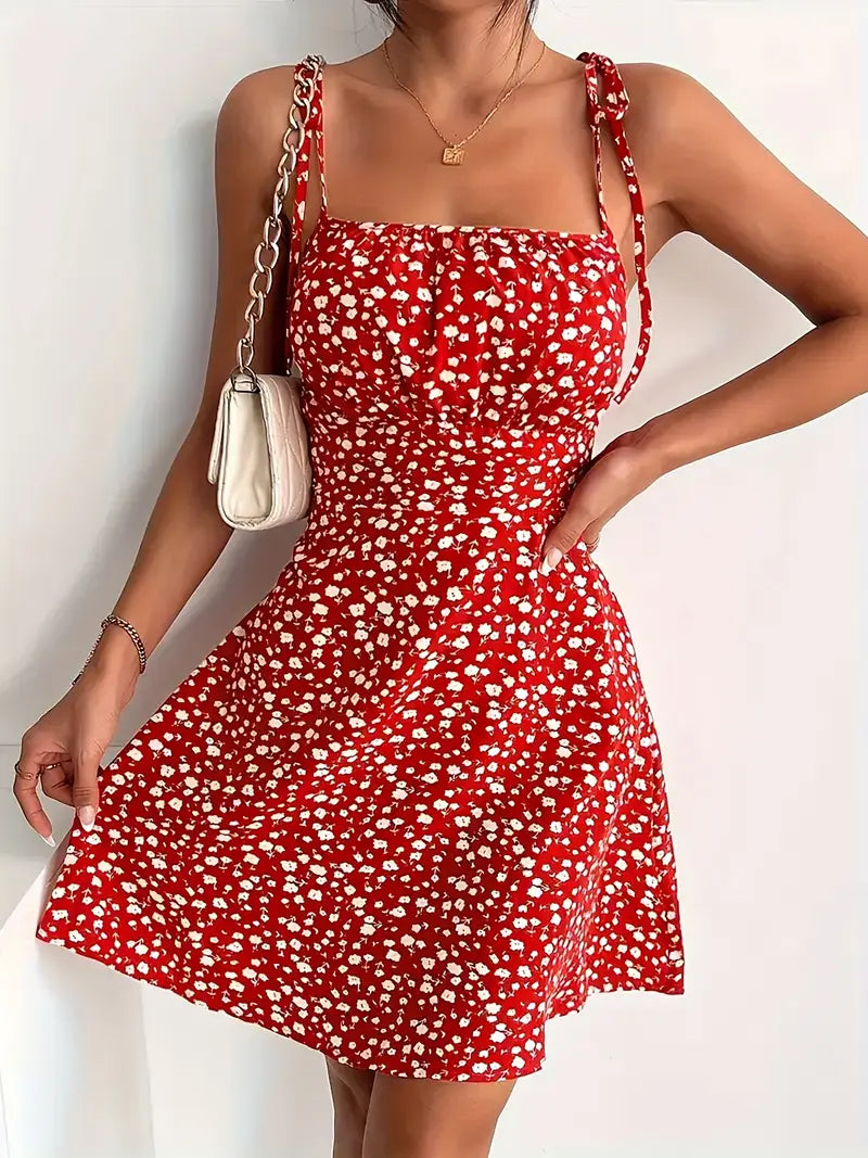 Maxine – Floral Print Mini Dress