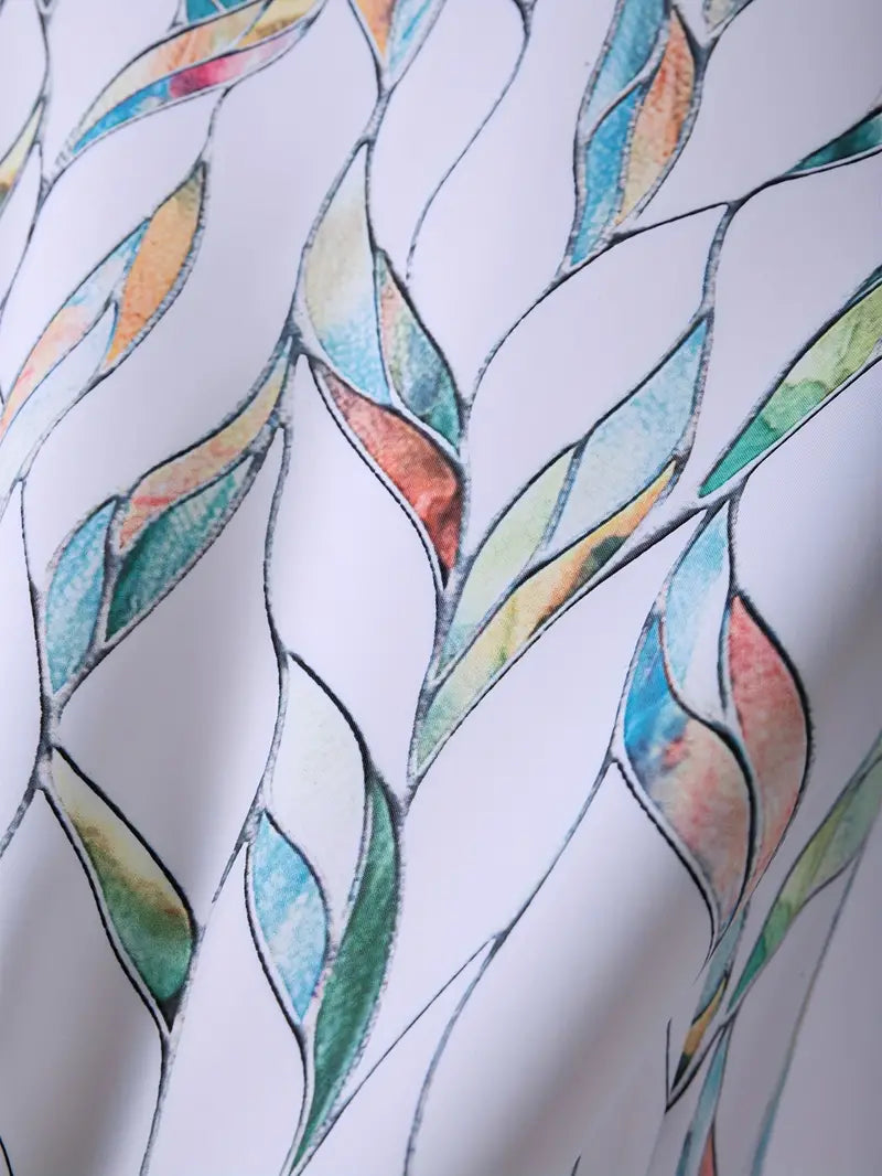 Elsinira – Stylish Printed Blouse with Buttons