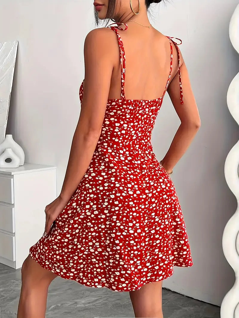 Maxine – Floral Print Mini Dress