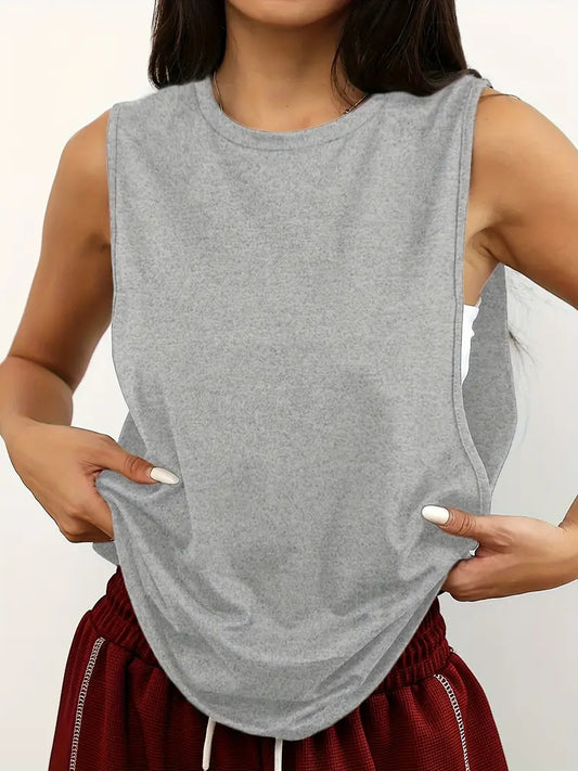 Vexis – Stylish, Sleeveless, Loose-fitting Tank Top