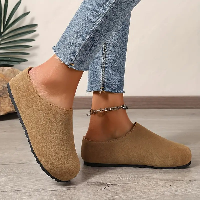 Seraphienne - Minimalist Suede Shoes