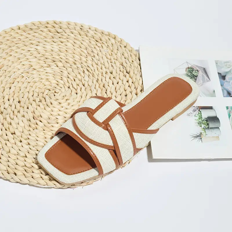 Keoka – Stylish Flat Slide Sandals