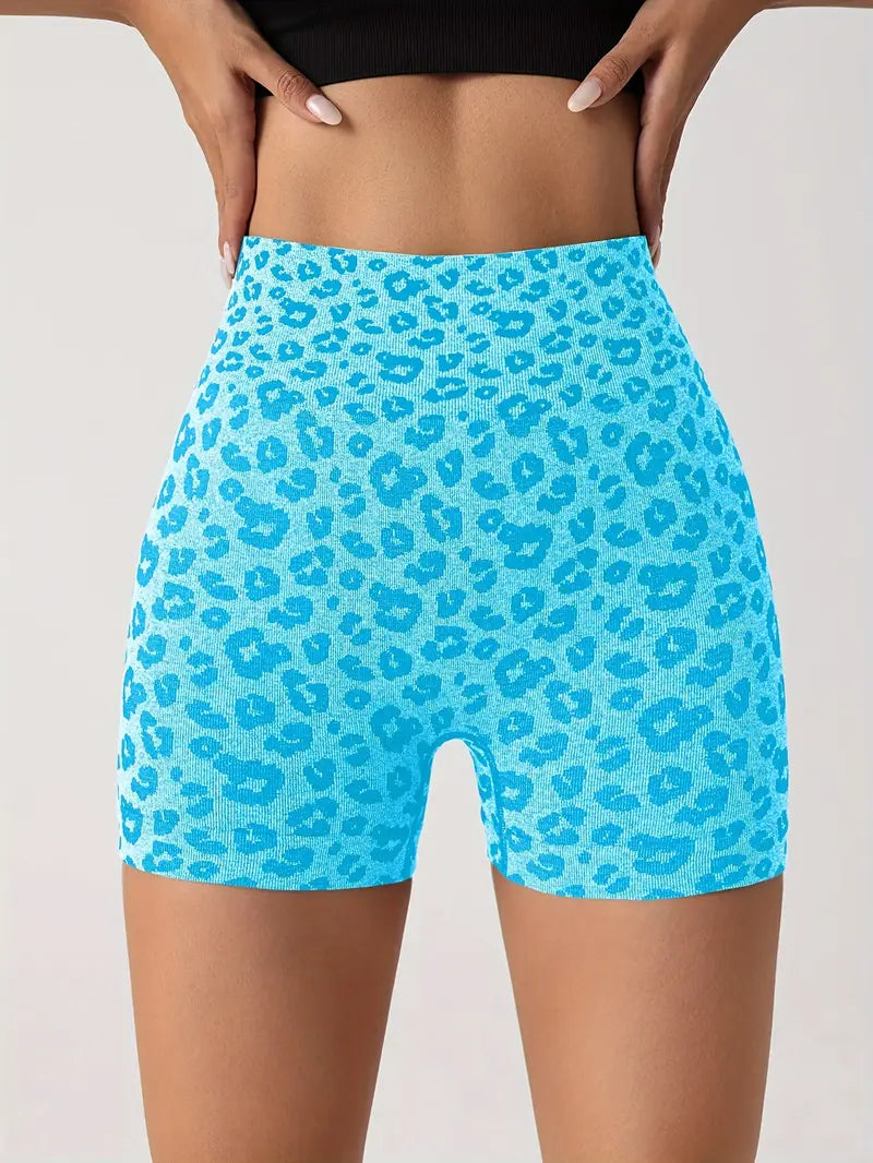 Venice – Seamless Leopard Print Shorts