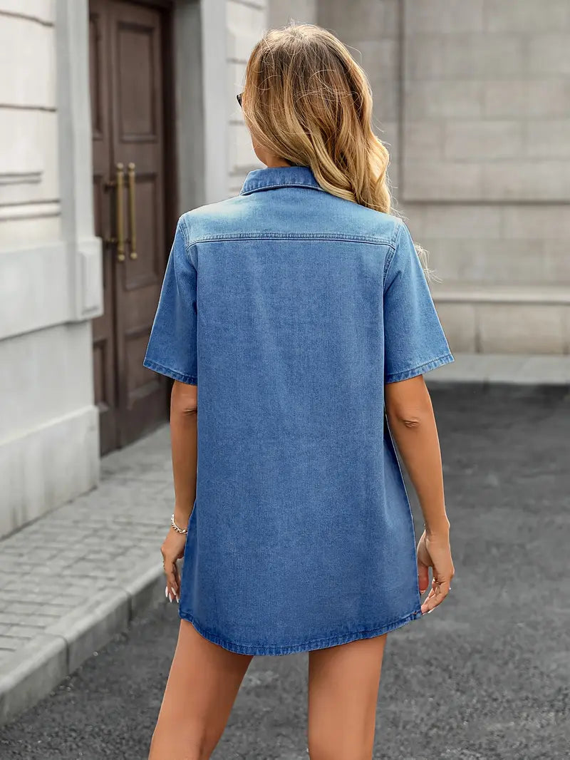 Bhumi - Mini Denim Dress