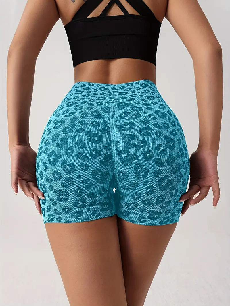 Venice – Seamless Leopard Print Shorts