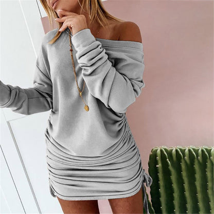Ehra – Stylish Off-shoulder Mini Dress