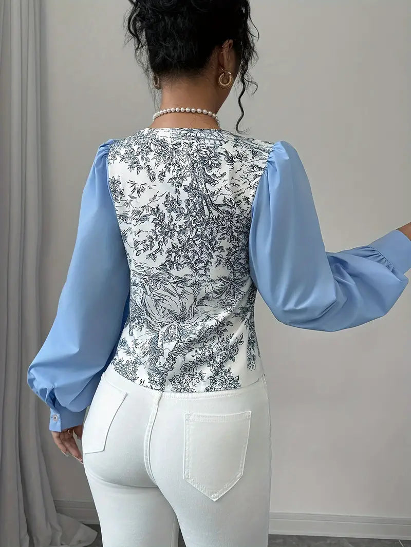 Joycie – Vintage Cotton Puff Sleeve Blouse