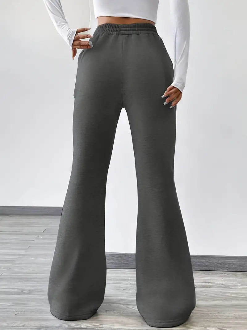 Manju – Flared Cotton Jogging Pants