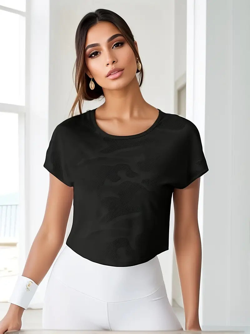 Umbryss – Stylish and Breathable Mesh Crop Top