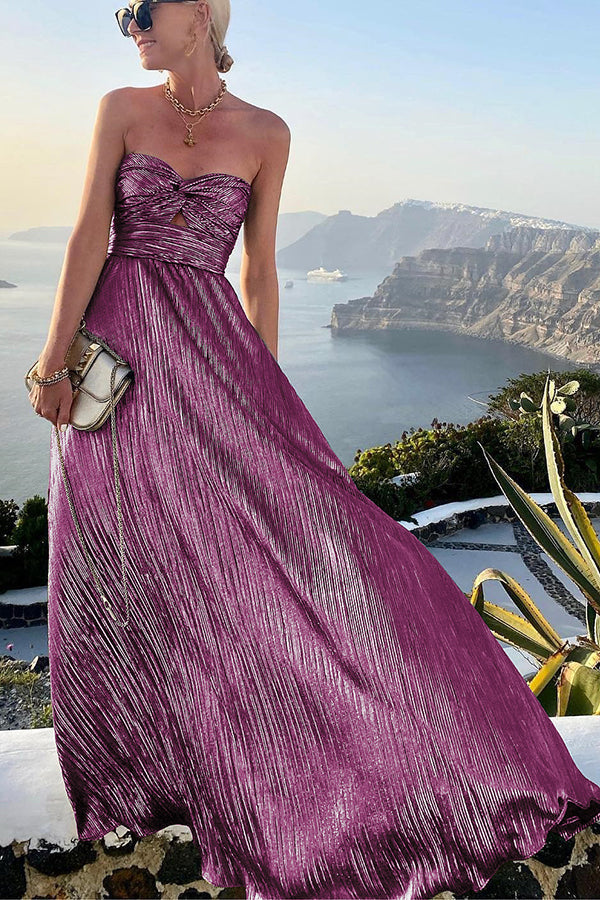 Chloé | Elegant Off-the-shoulder Sparkly Dress