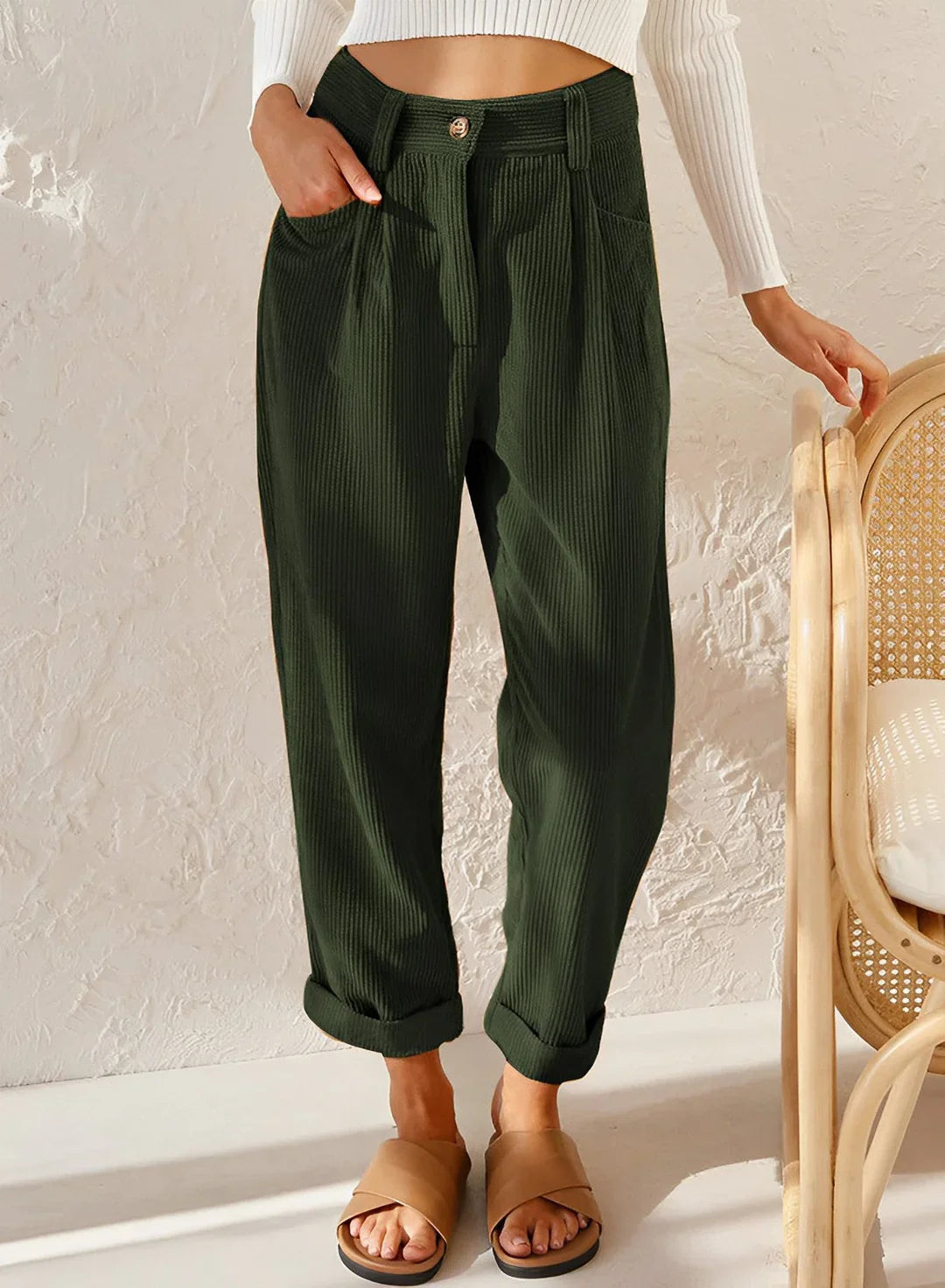 Zairee – High-Quality Corduroy Trousers
