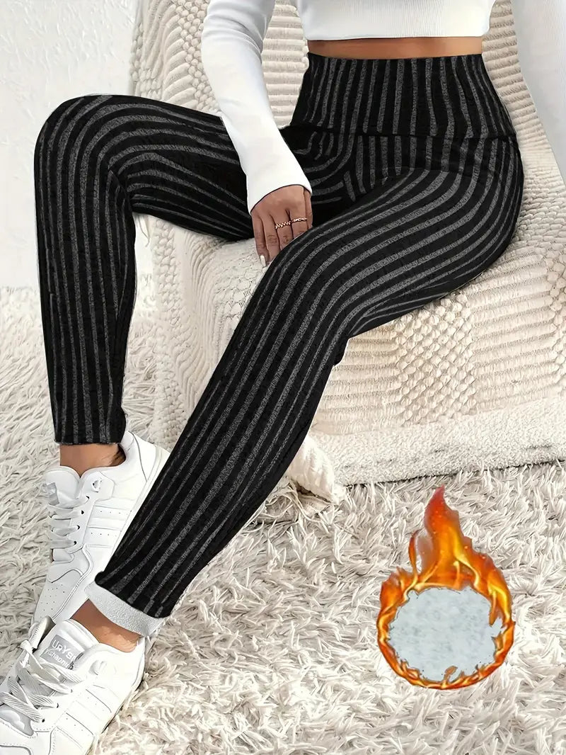 Lux – Knitted Fleece-Lined Leggings