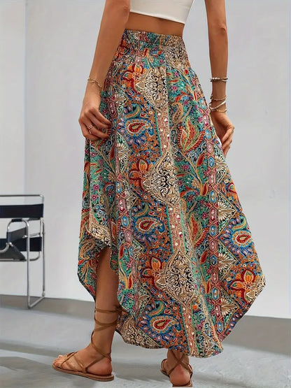 Jennylyn - Boho Print Skirt