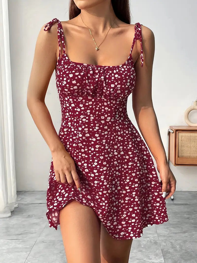 Maxine – Floral Print Mini Dress