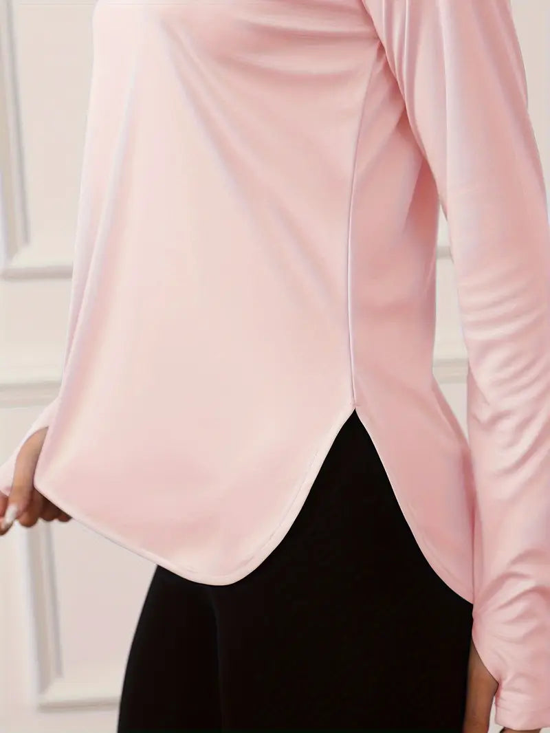 Viletta – Stylish Lightweight Long-sleeved Hooded Top