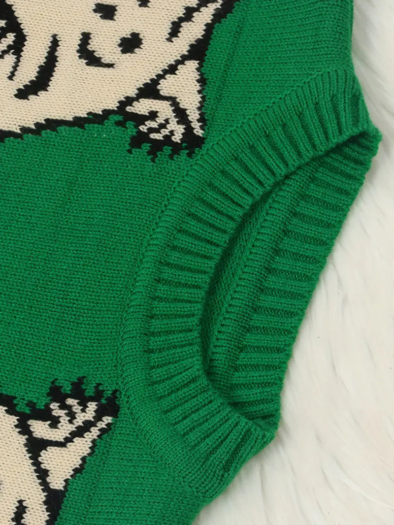 Brynlee – Vibrant Leopard Print Sweater