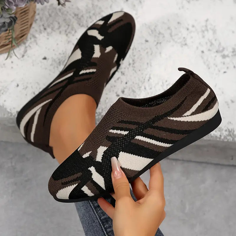 Nytheris – Stylish Breathable Slip-on Knit Shoes