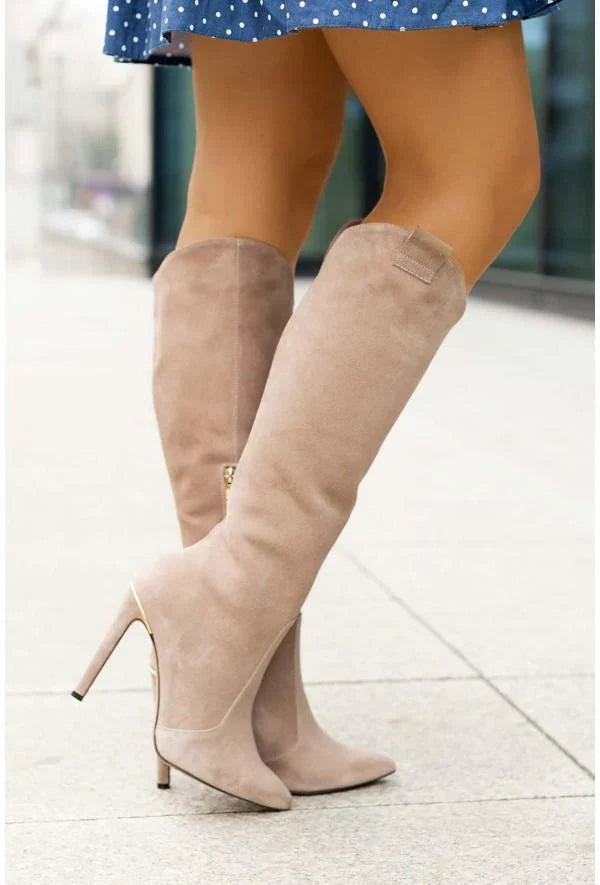 Sonnet – Stylish Knee-high Leather Boots