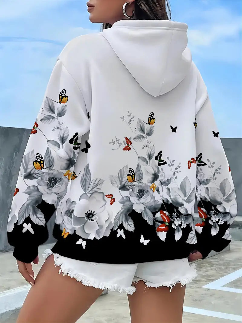 Tanaia – Floral Hoodie