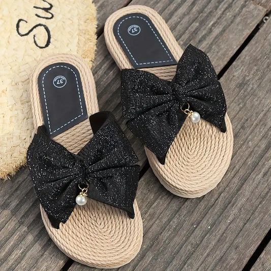 Wynelle – Versatile and Stylish Bow Sandals