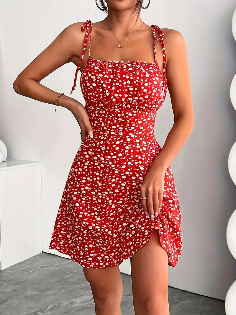 Maxine – Floral Print Mini Dress