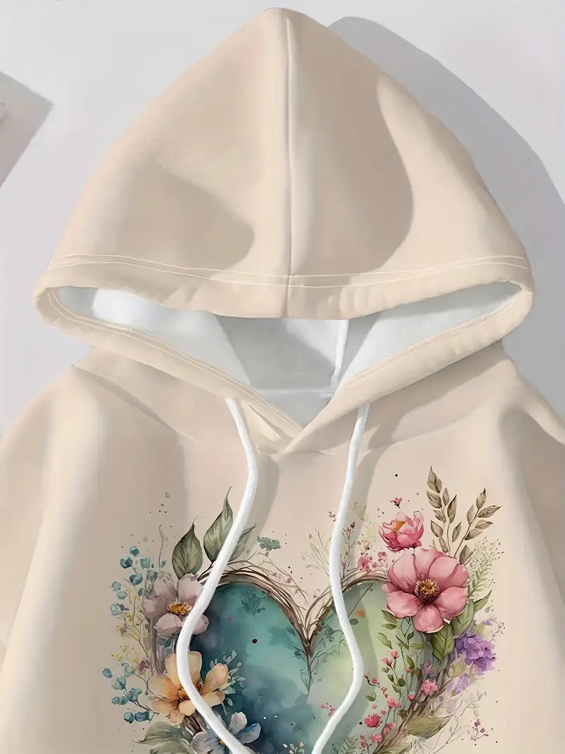 Jezebel – Floral Hoodie
