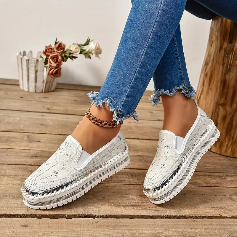 Lilithra – Stylish Shoes with Rhinestones