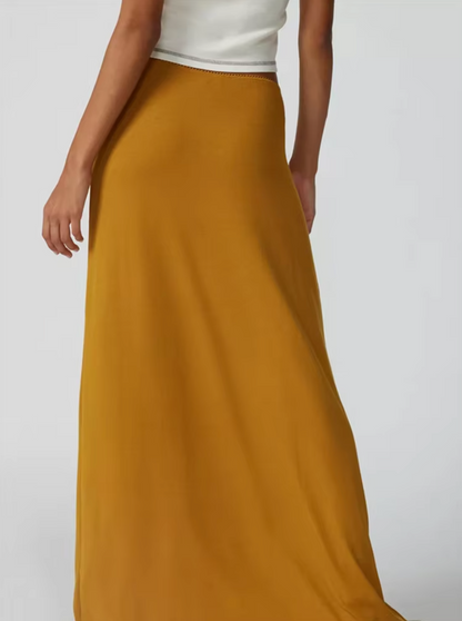 Gabriela – Elegant Cotton Long Skirt