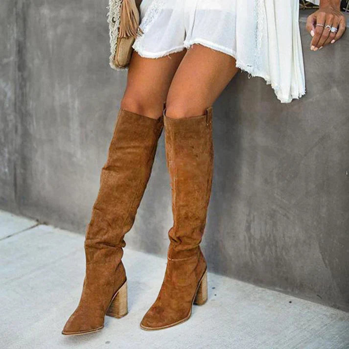Maceline – Stylish Knee-high Boots
