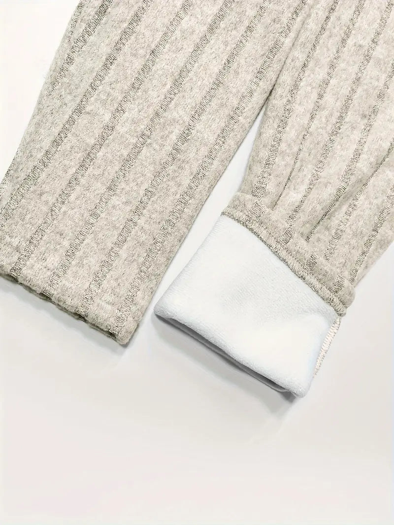 Lux – Knitted Fleece-Lined Leggings