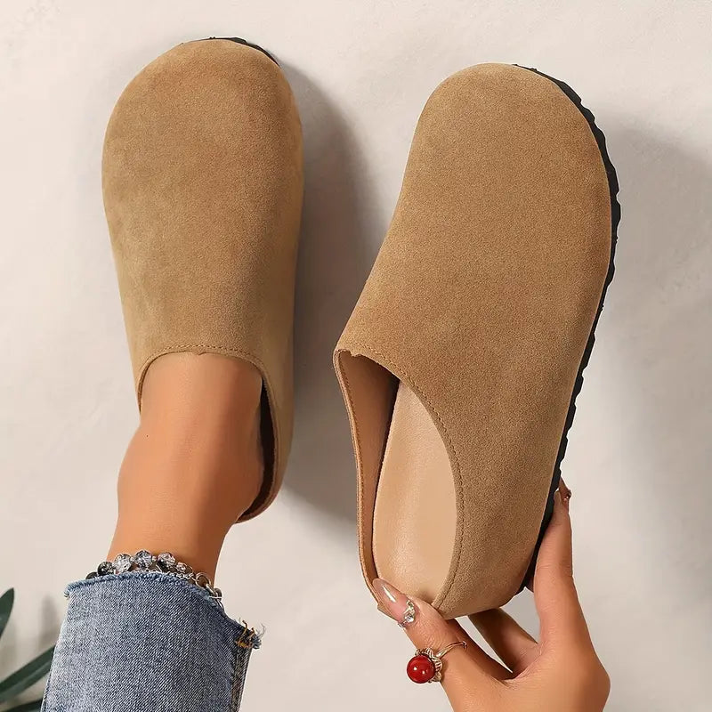 Seraphienne - Minimalist Suede Shoes