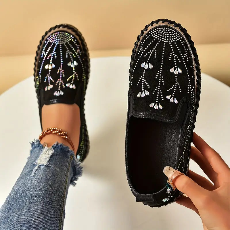 Lilithra – Stylish Shoes with Rhinestones