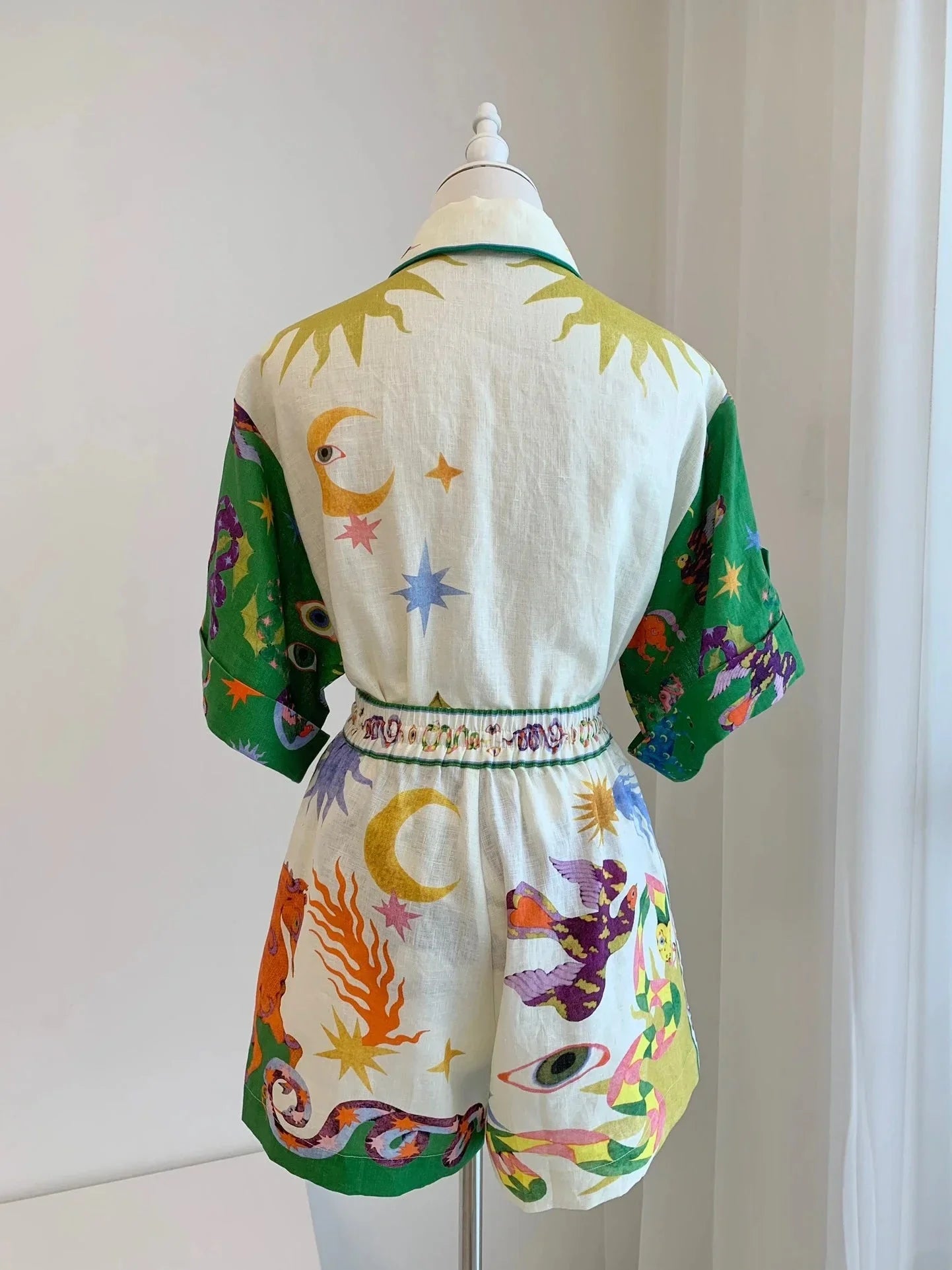 Vaelith – Artistic Shirt and Shorts Set