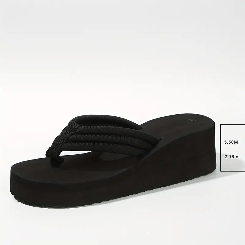 Liselotte – Padded Platform Flip-flops for Women