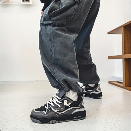 Hanz - Casual Sports Shoes with Geometric Pattern