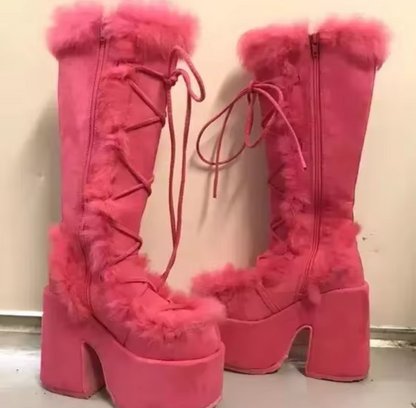 Amalia - Plush Winter Boots
