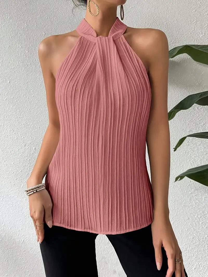 Drusilla – Elegantes Halter Neck Top